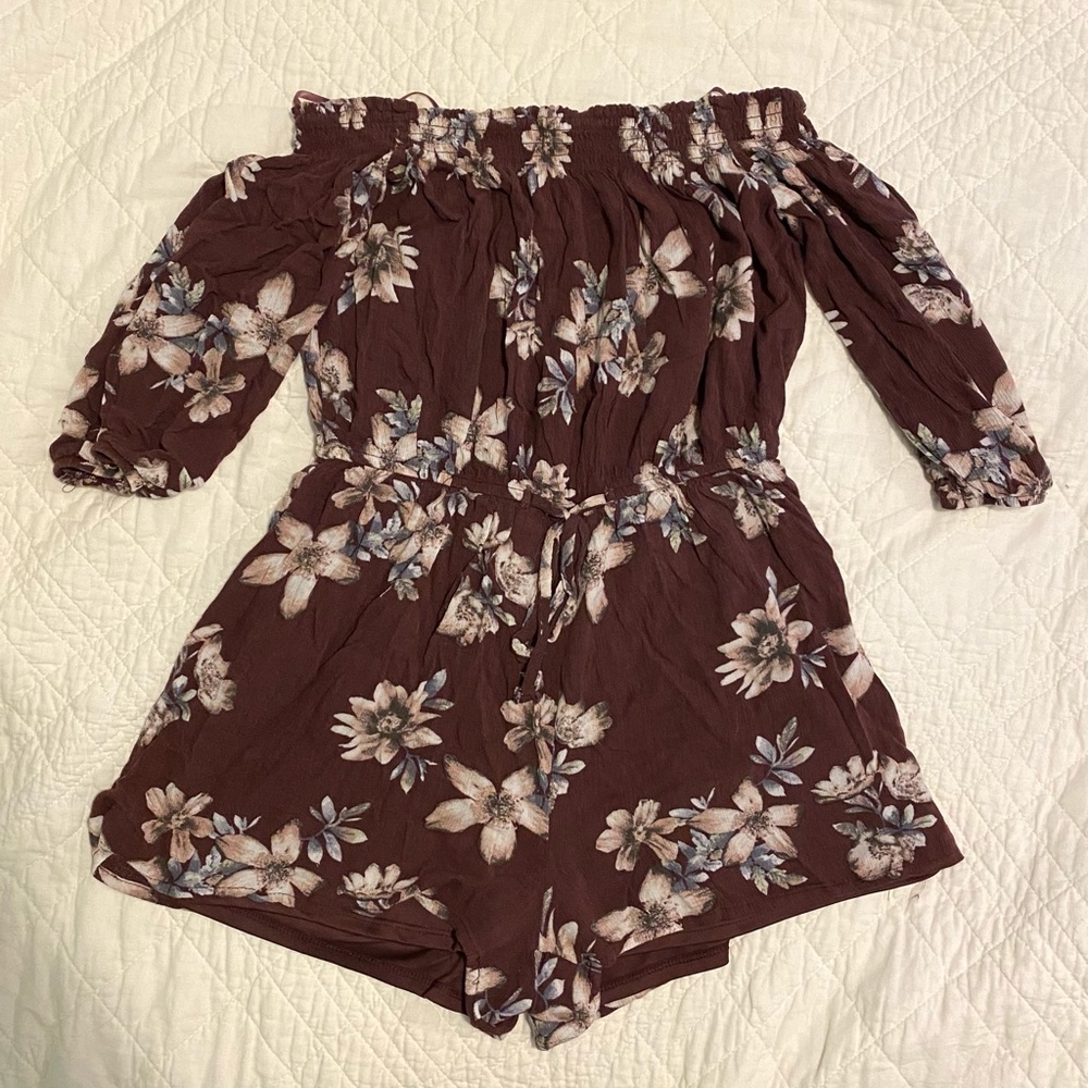 Off the Shoulder Romper